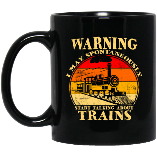 Vintage Locomotive Train Talks About Trains, Vintage Train