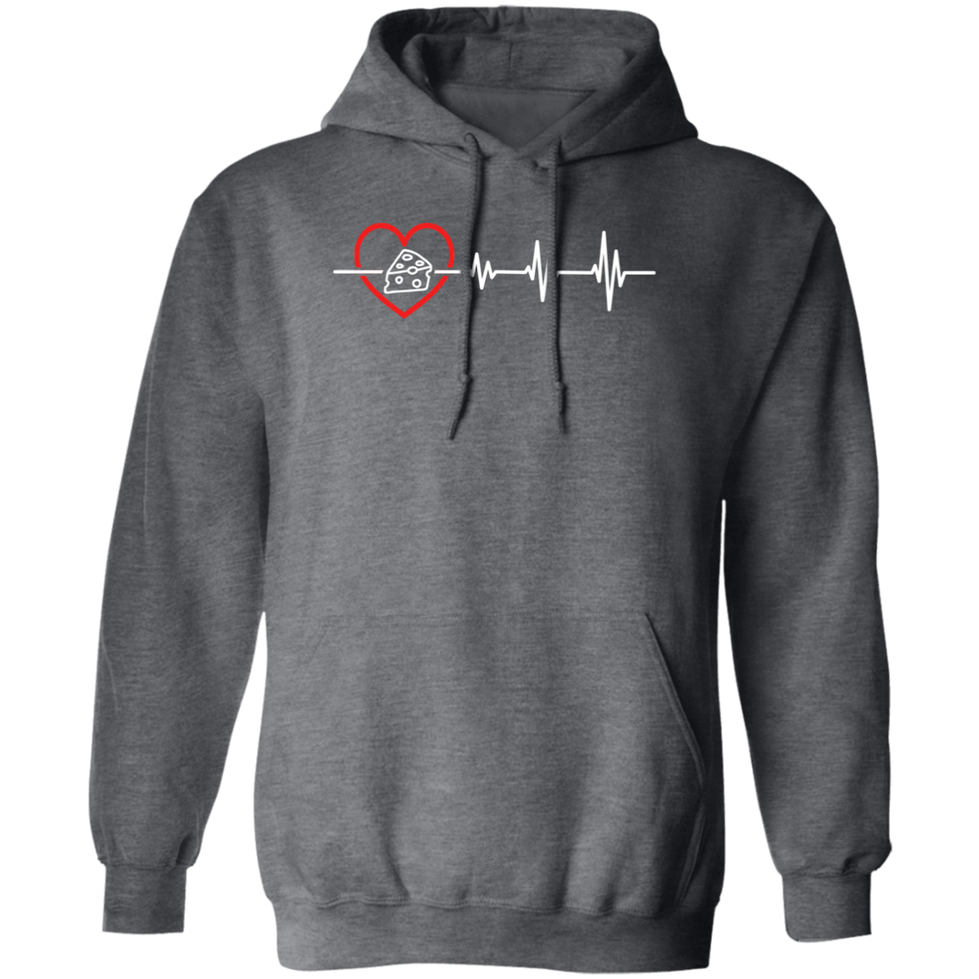 Cheese Lover, Best Food Is Cheese, Cheese Heartbeat, Love Cheese, Cheese And Heartbeat Pullover Hoodie