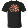 Love Wife Gift, Mothers Gift, Coffee Lover, Retro Love Coffee, Best Wife Unisex T-Shirt