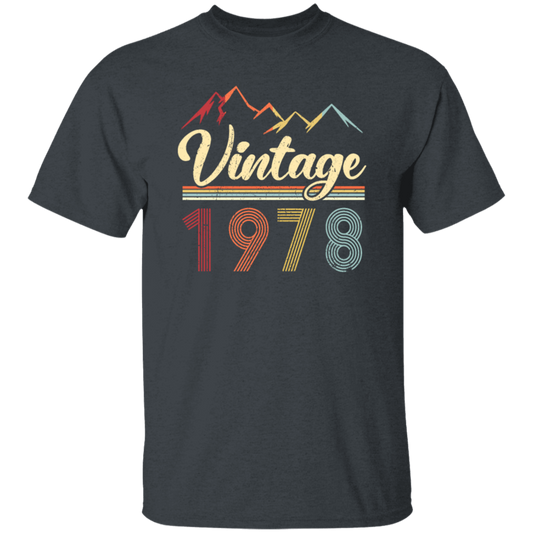 Vintage Mountain 1978, Retro 1978 Birthday, 1978 Gift