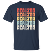 Retro 70s Realtor, Realtor Gift, Love Realtor, Best Realtor Unisex T-Shirt