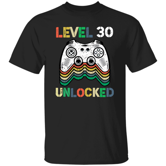 Level 30 Unlocked Retro, 30th birthday gift, half a century