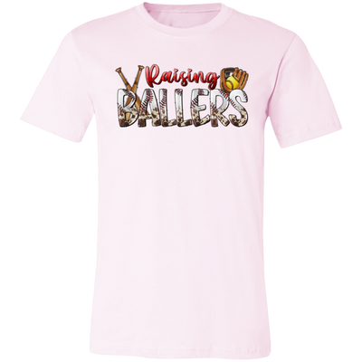 Love Sport, Ball Sport, Raising Ballers Gift, Love Baller Gift, Best Baller, Baller Lover Unisex Jersey T-Shirt