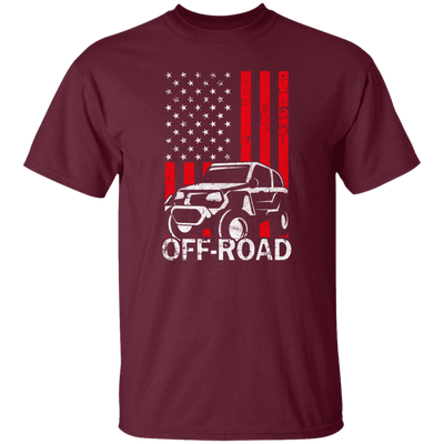 American Love Car, Love Off-road Gift, Car In American, Best Car Guy Gift Unisex T-Shirt