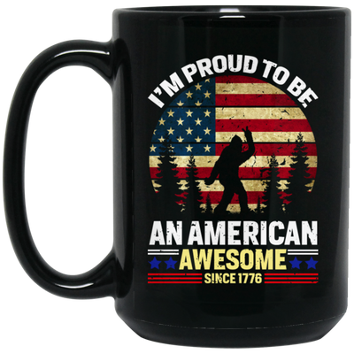 I Am Proud To Be An American. Patriotic USA