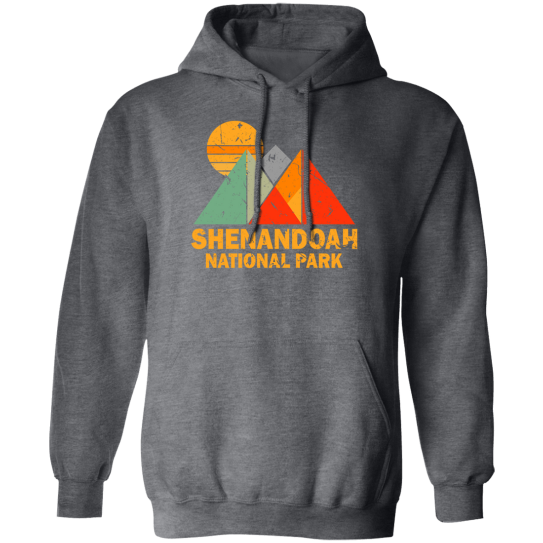 Best National Park, Shenandoah Lover Gift, Best Retro Mountain Love Pullover Hoodie