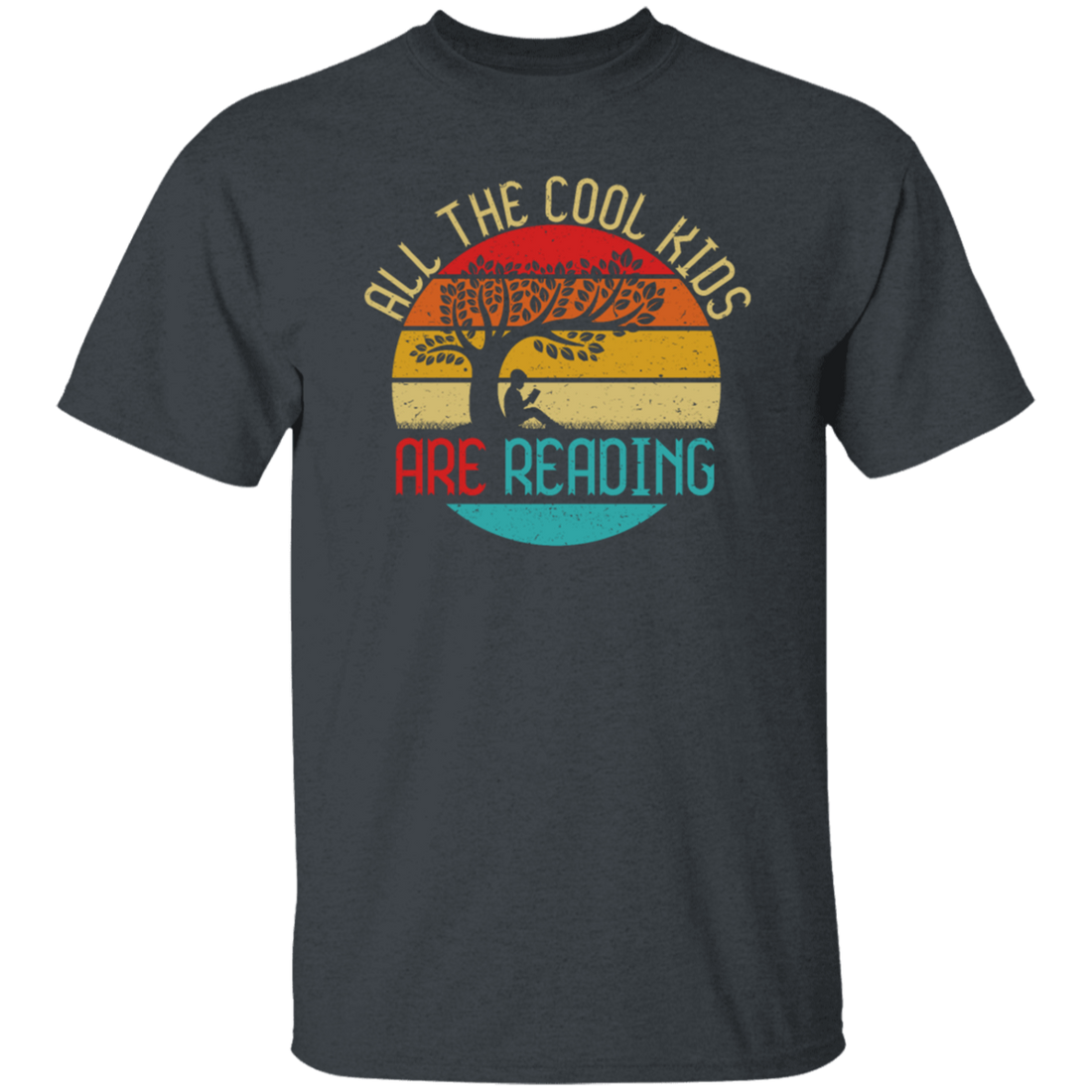 This vintage print t-shirt features a retro "All the Cool Kids are Reading" design that will make you stand out in any crowd. With a nod to nostalgia, this shirt is perfect for book lovers and trend-setters alike. Expertly crafted with high-quality materials, this shirt is both stylish and comfortable.