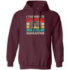 I Turned 12 In Quarantine Vintage 12th Birthday Pullover Hoodie