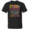 Yes I Do Have A Retirement Plan, I Plan On Scrapbooking, Book Vintage Unisex T-Shirt