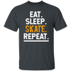 Eat Sleep Skate Repeat Skateboard Boarder Skater