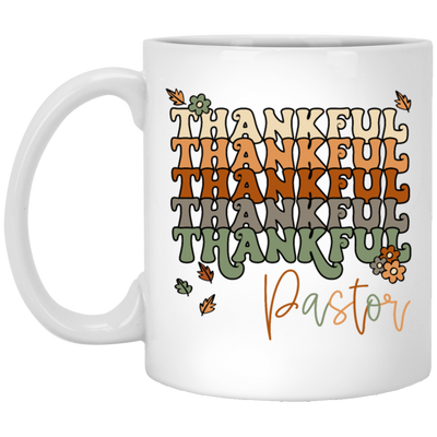 Thankful Pastor Retro Pastor Lover Vintage Thankful