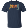 Retro Climb, Love To Climb, Climber Gift, Best Climb Ever, Best Sport, Climb Vintage Unisex T-Shirt