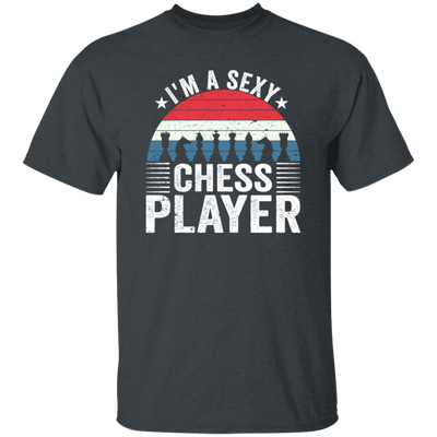 Retro I_m A Sexy Chessplayer Chess Pieces Game