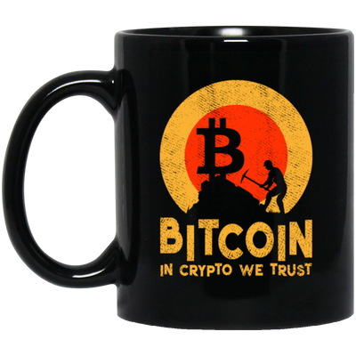 Bitcoin - Sunset - IN CRYPTO WE TRUST