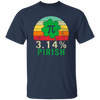 Funny Pi Day Shirt 3.14_ Pirish Vintage Irish