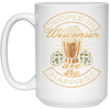 Wisconsin State Funny Wisconsin Beer Wisconsinite Happiest