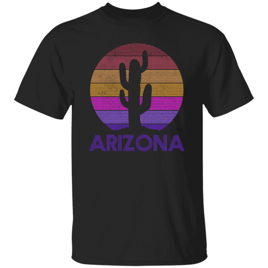 Arizona Vintage Cactus, Retro Arizona Cactus