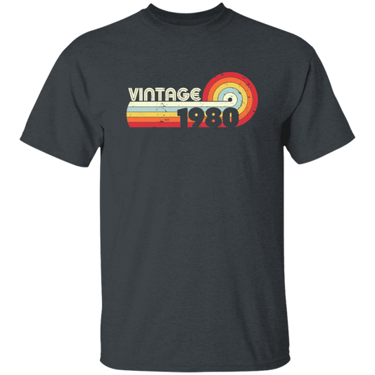 1980 Birthday Gift Design, Classic, Vintage 1980