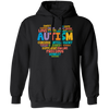 Autism Love Gift, Healing Gift, Heal Autism, Autism Awareness, Retro Gift, Autism Vintage Pullover Hoodie