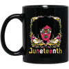 Black History Month Afrocentric Juneteenth Independence Day 1865 Black Mug