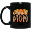 Mom's Gift, Mom Love Basketball, Best Basketball Lover Gift, Best Sport For Mom Black Mug