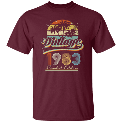 Retro 1983, Limited Edition, Birthday Gift, Hawaii Style Vintage