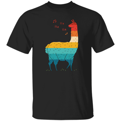 Song Of The Llama Retro Llama Animal But Love To Sing