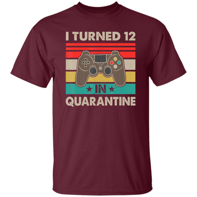 I Turned 12 In Quarantine Vintage 12th Birthday Unisex T-Shirt