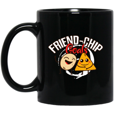 Friends Forever, Friendship, Frienchip Love Gift, Best Friend Black Mug