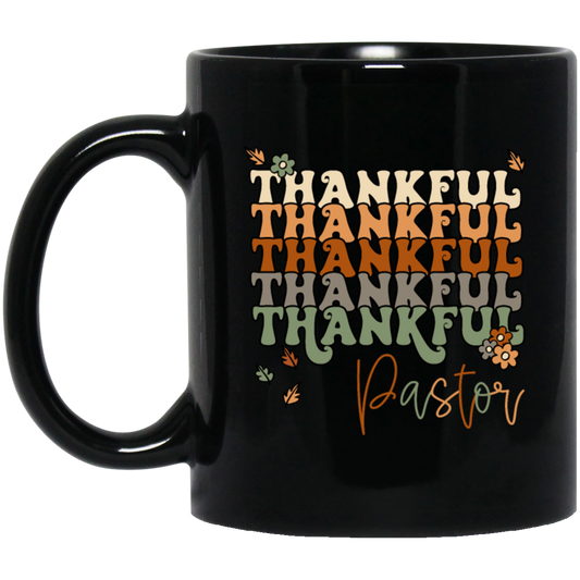 Thankful Pastor Retro Pastor Lover Vintage Thankful