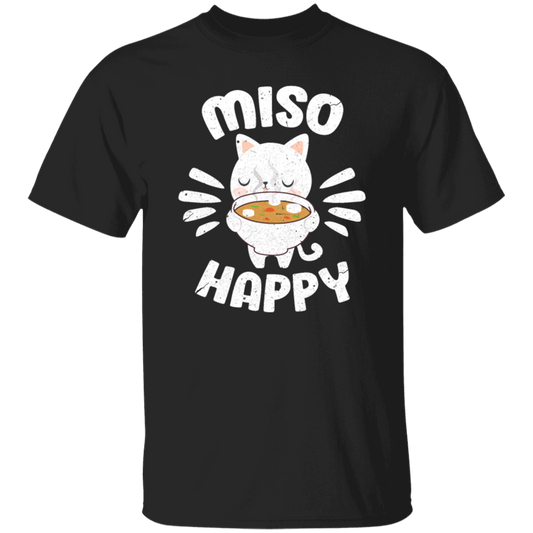 Food Pun Miso Happy, Japan Food Cute, Love Miso Unisex T-Shirt