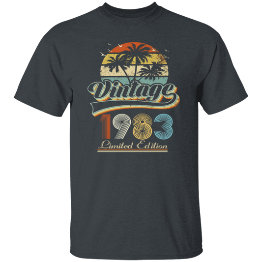 Retro 1983, Limited Edition, Birthday Gift, Hawaii Style Vintage