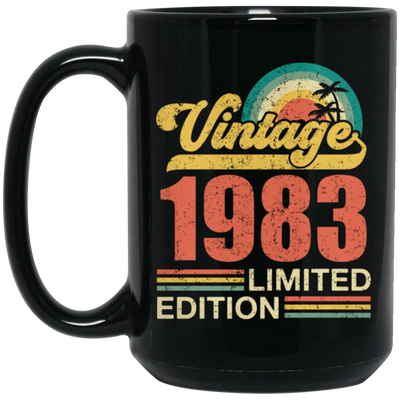 Hawaii 1983 Gift, Vintage 1983 Limited Gift, Retro 1983 Png, Tropical