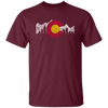 Colorado Mountains, Colorado Skyline Flag