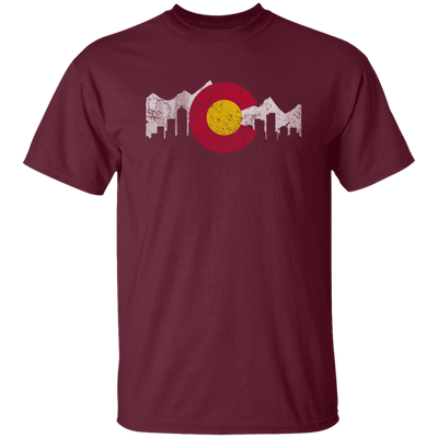 Colorado Mountains, Colorado Skyline Flag