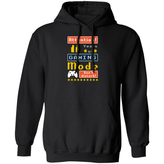 Gaming Mode Don't Disturb Gift Idea, Gamer Lover Gift Pullover Hoodie