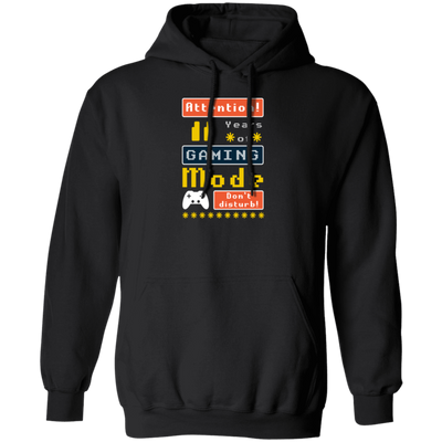 Gaming Mode Don't Disturb Gift Idea, Gamer Lover Gift Pullover Hoodie