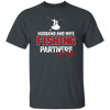 Fishing Couple, Husband And Wife Fishing, Partners For Life, Partner Fishing Unisex T-Shirt