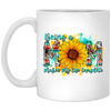 Mother's Gift, Being A Mom Makes My Life Complete, Best Mother In My Life, Colorful Mom Gift White Mug