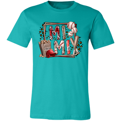 Love Mimi, Mimi's Gift, Peanuts Best Gift, Mimi Love Baseball, Go For Baseball Unisex Jersey T-Shirt