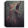 The Yawning Decaying Fox Dissolving Into Bones And Tendons, Ethereal, Within The Dense Forest