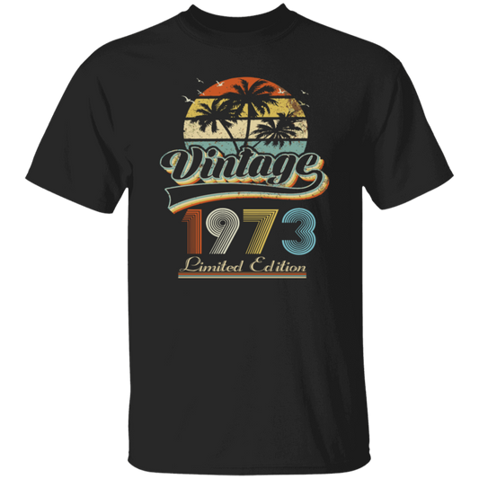 Retro 1973 Limited Edition Birthday Gift Hawaii Style Vintage