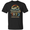 Retro 1973 Limited Edition Birthday Gift Hawaii Style Vintage