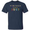 Birthday Gift Vintage 1997 April Unisex T-Shirt