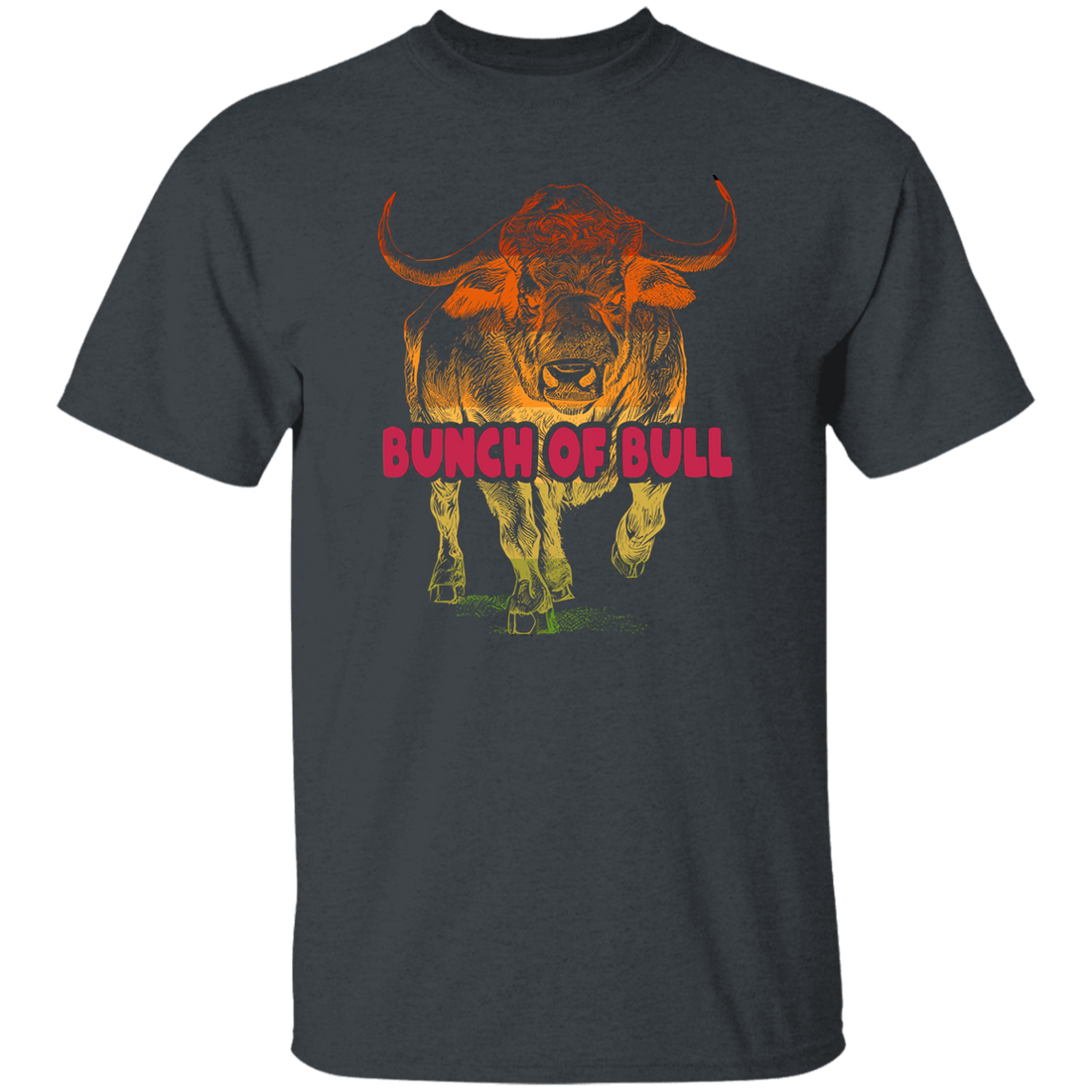 Bunch Of Bull, Retro Bull, Colorful Bull Cow Gift