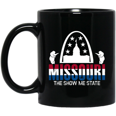 Missouri State, USA America States Bears Columbia Black Mug