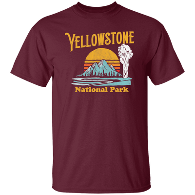 Love National Park, Love Yellowstone, Retro Yellowstone, Yellowstone Vintage Unisex T-Shirt