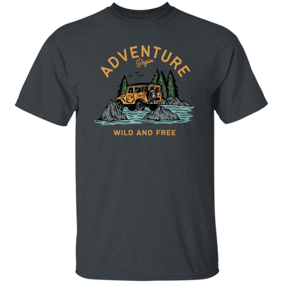 Love To Adventure, Begin To Adventure, Wild And Free, Mountain And Sea Unisex T-Shirt