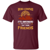 Bring A Compass It_s Awkward When You Have To Eat Your Friends, Retro Compass Unisex T-Shirt