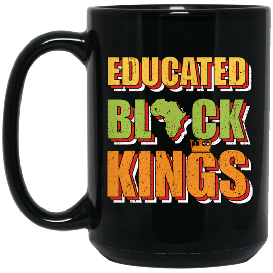 Educated Black King Gift African American Pride